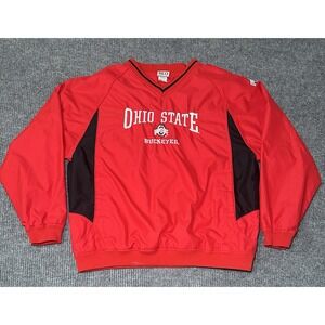 Y2K Red Oak‎ sportswear Ohio State Buckeyes pullover Size Large- Collegiate